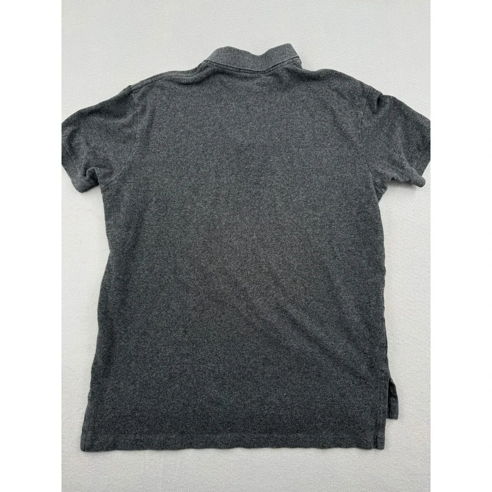 Polo‎ Ralph Lauren Classic Fit Mens M Short Sleeve Pique Polo Charcoal Gray